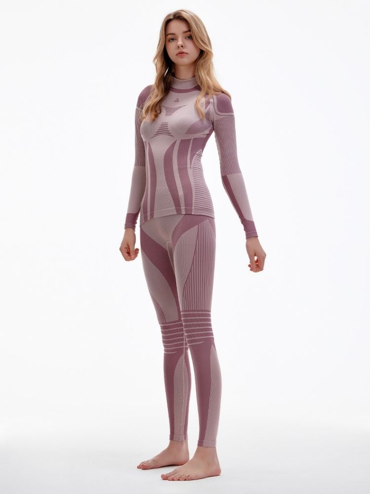 XwXwSeui Seamless Leggings Ski Base Layers