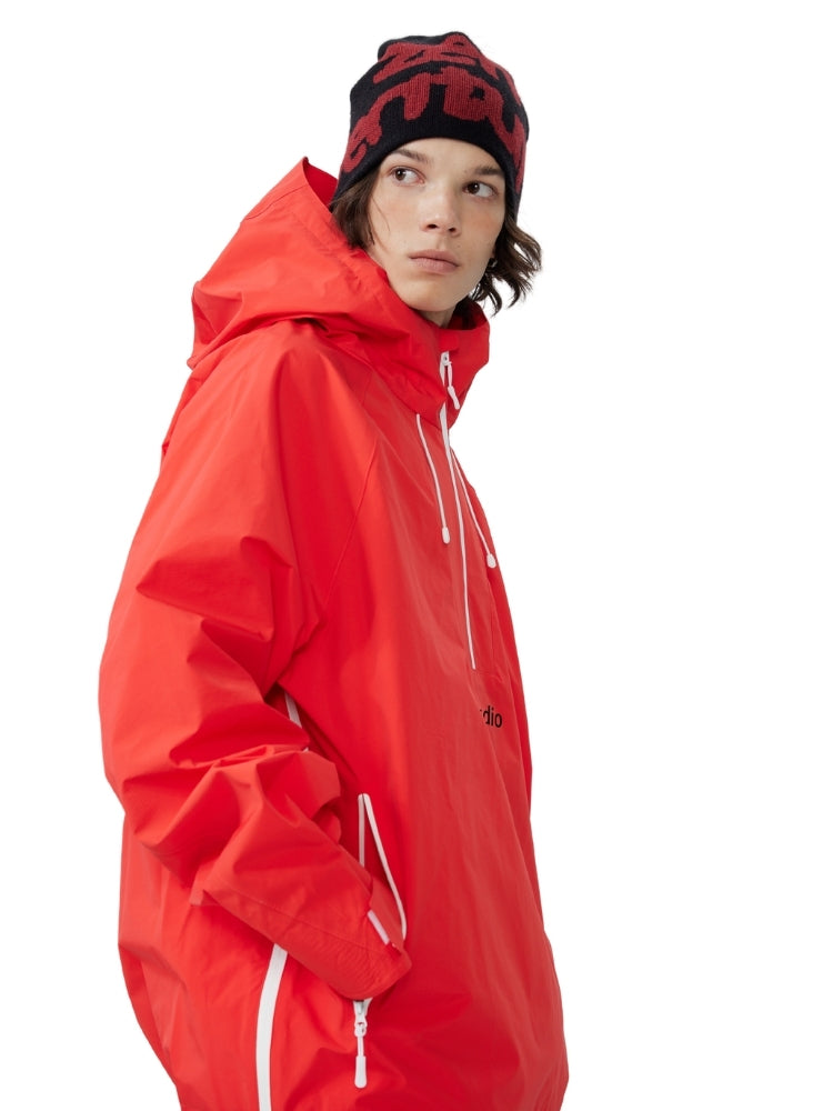 XwXwSeui Men Women Alpine Hooded Snowboarding Jacket