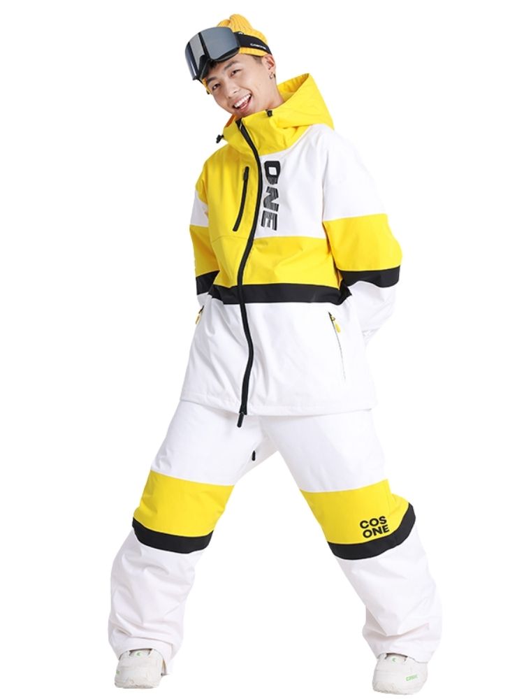 XwXwSeui Men Women Baggy Style Outdoor Snow Suits