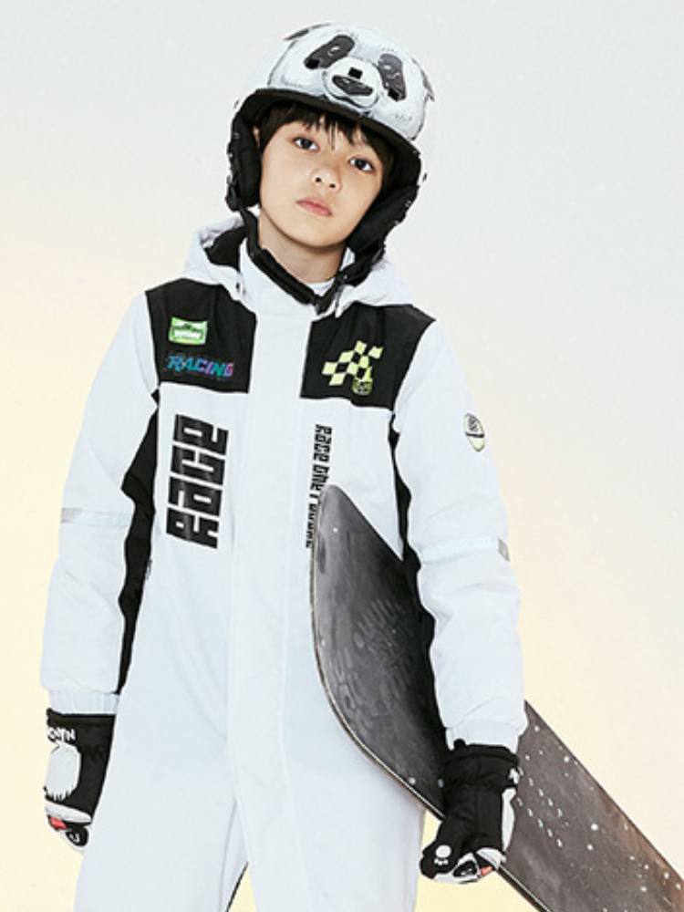 XwXwSeui Kids Insulated Hood Ski Jumpsuits