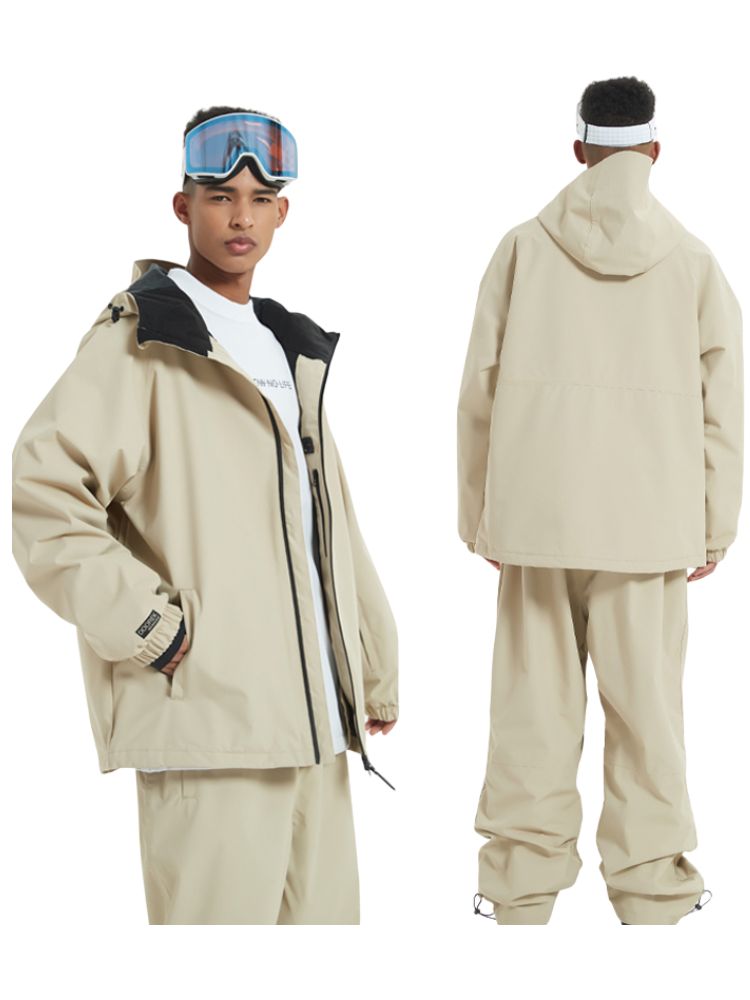 XwXwSeui Men Women Loose Thickened Snow Suits