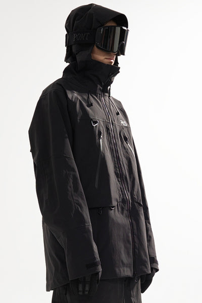 XwXwSeui Men Women 3L Outdoor Shell Snow Jacket