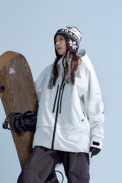 NANEND 3L Drop Shoulder Skiing Jackets for Unisex