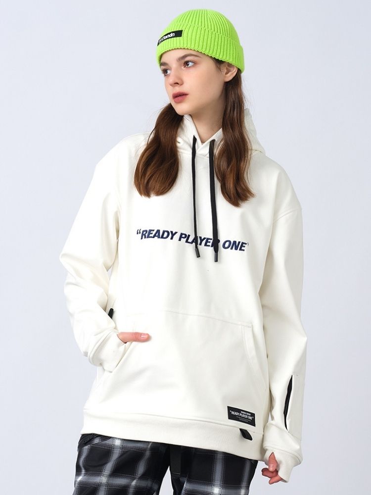 XwXwSeui Men Women Vintage Fleece Hoodie Ski Sweatshirt