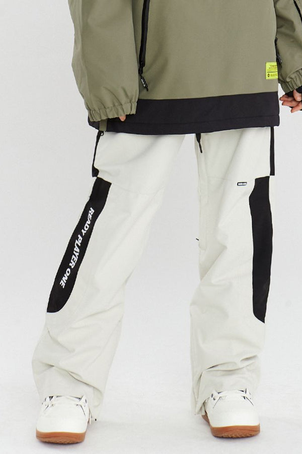 XwXwSeui Men Women Chill Breathable Loose Ski Pants