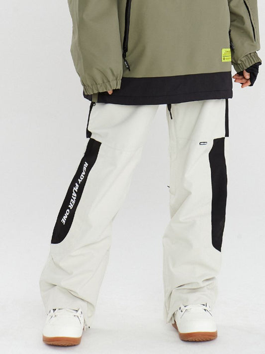 XwXwSeui Men Women Chill Breathable Loose Ski Pants