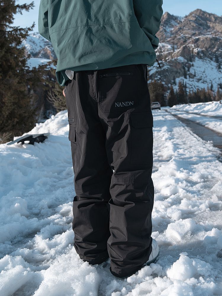 XwXwSeui Men Women Breathable Windproof Ski Pants