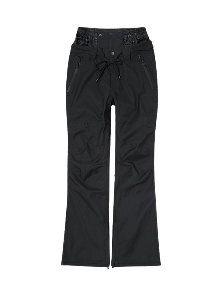 XwXwSeui Men Women Slim Fleeced Windproof Ski Pants