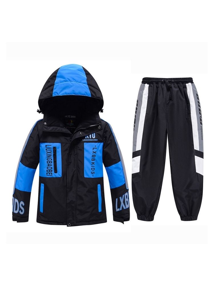 XwXwSeui Kids Reflective Insulated Snow Suits