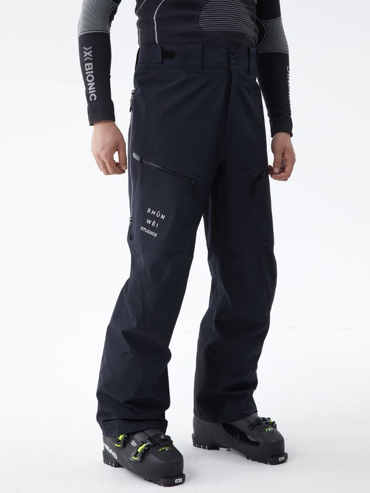 XwXwSeui Men Women 3L Outdoor Shell Ski Pants