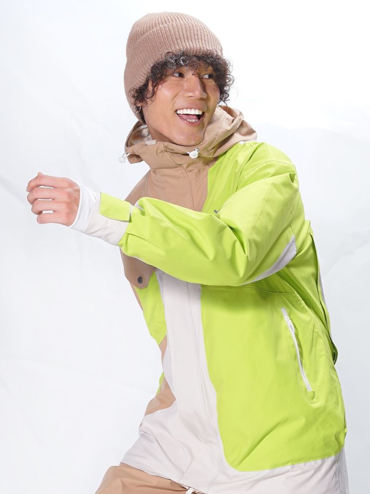 XwXwSeui Men Women Insulated Hooded Snow Jacket