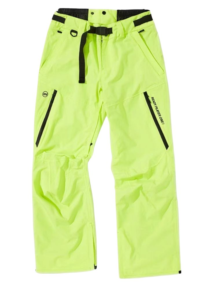 XwXwSeui Men Women Loose Waterproof Shell Ski Pants