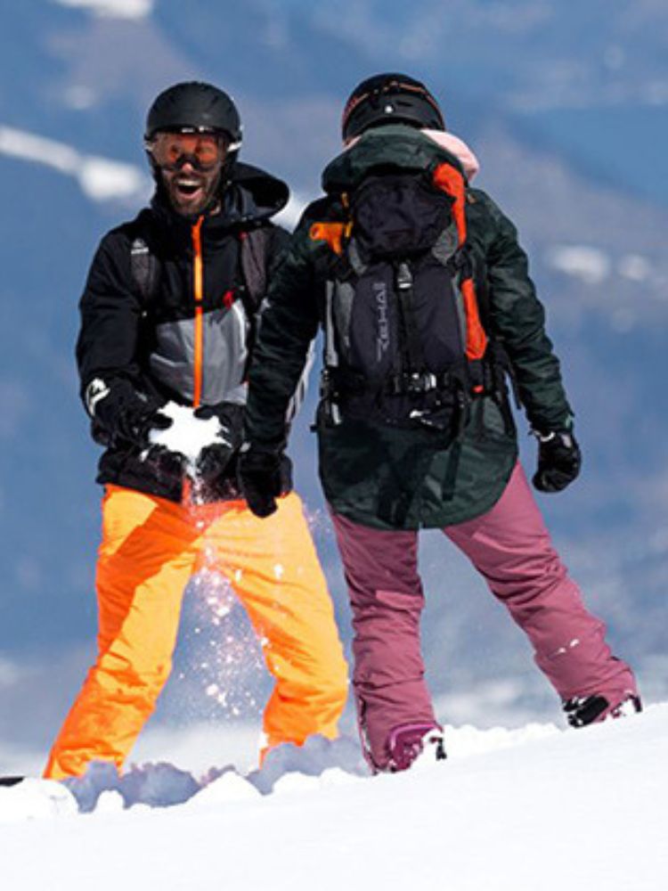 XwXwSeui Men Women Waterproof Slim Ski Pants