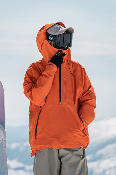 XwXwSeui Women and Men Shell Breathproof Waterproof Fashion Solid Snow Jackets