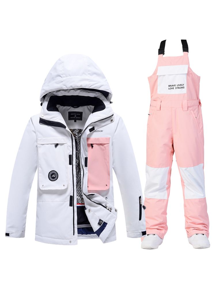 XwXwSeui Men Women Outdoor Windproof Snow Suits