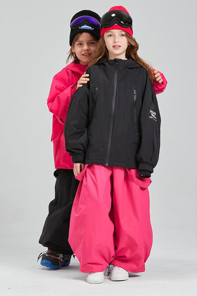 XwXwSeui Kids Insulated Rabbit Ears 3L Snow Suits