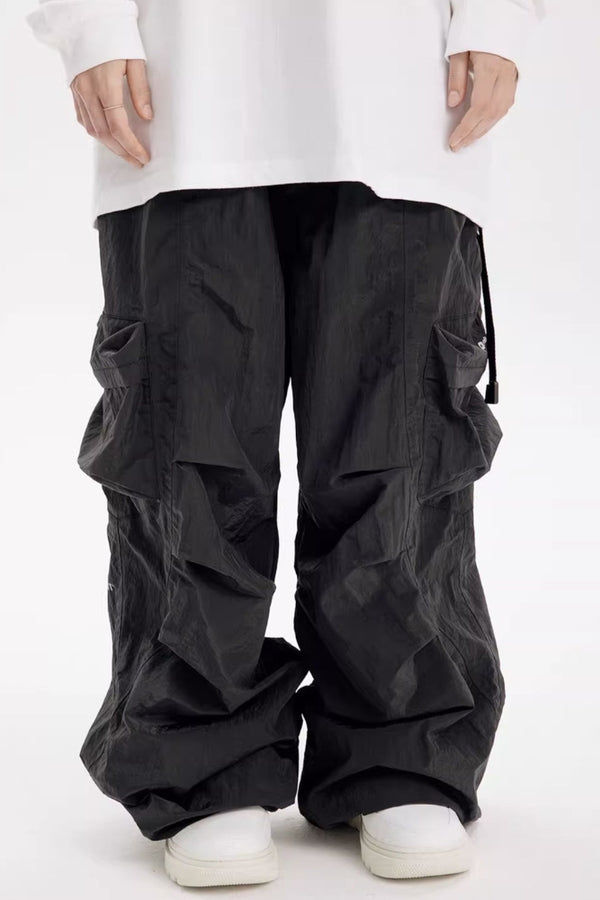 XwXwSeui Men Women Baggy Cargo Ski Pants