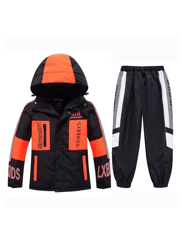 XwXwSeui Kids Reflective Insulated Snow Suits