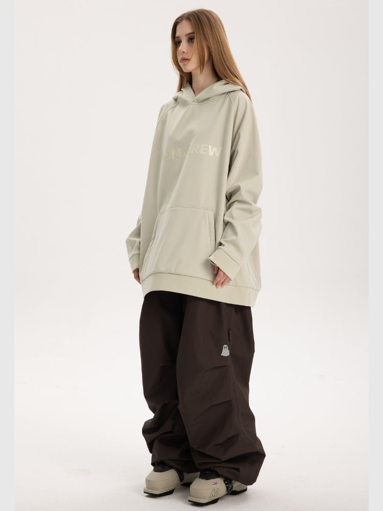 XwXwSeui Men Women Loose Baggy Ski Sweatshirt