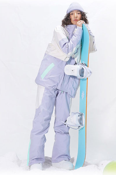 XwXwSeui Men Women Loose Insulated Snow Suits