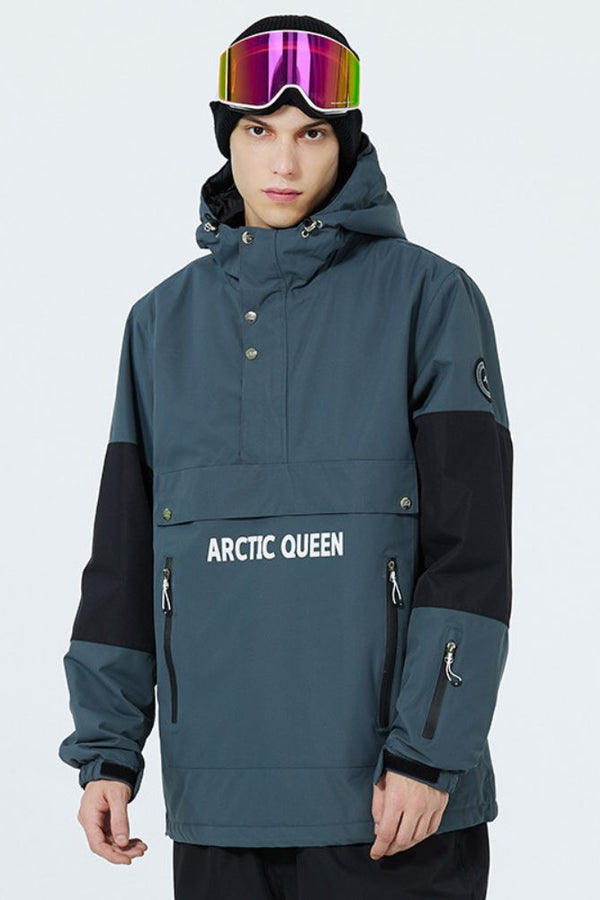 XwXwSeui Men Women Hooded Snow Jacket