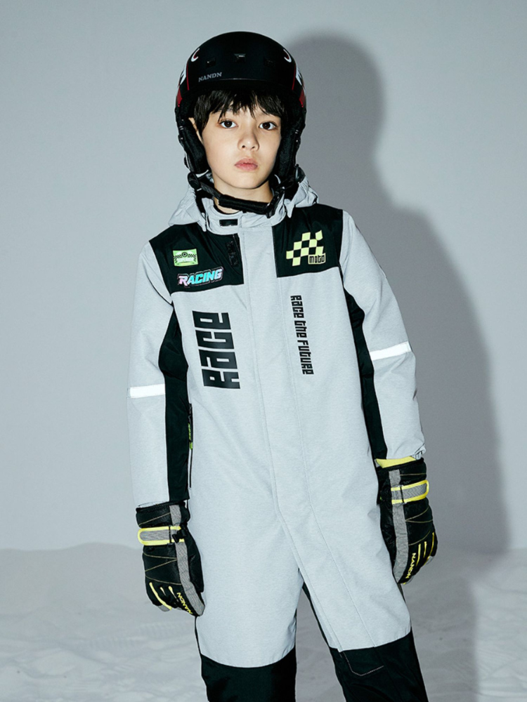 XwXwSeui Kids Insulated Hood Ski Jumpsuits