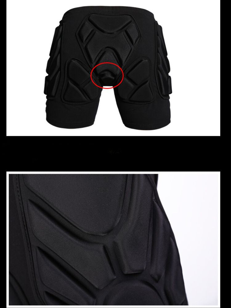 XwXwSeui Men Women Lightweight Drop-resistant Snow Shorts & Knee Pads