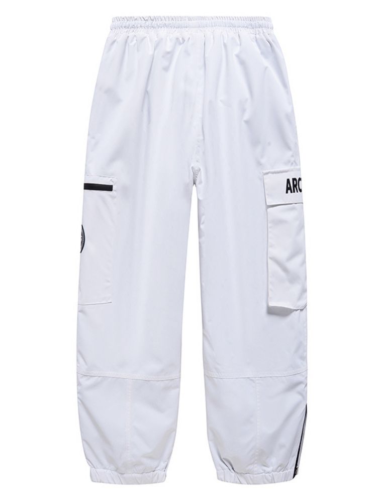 XwXwSeui Men Women Shell Oversize Ski Pants