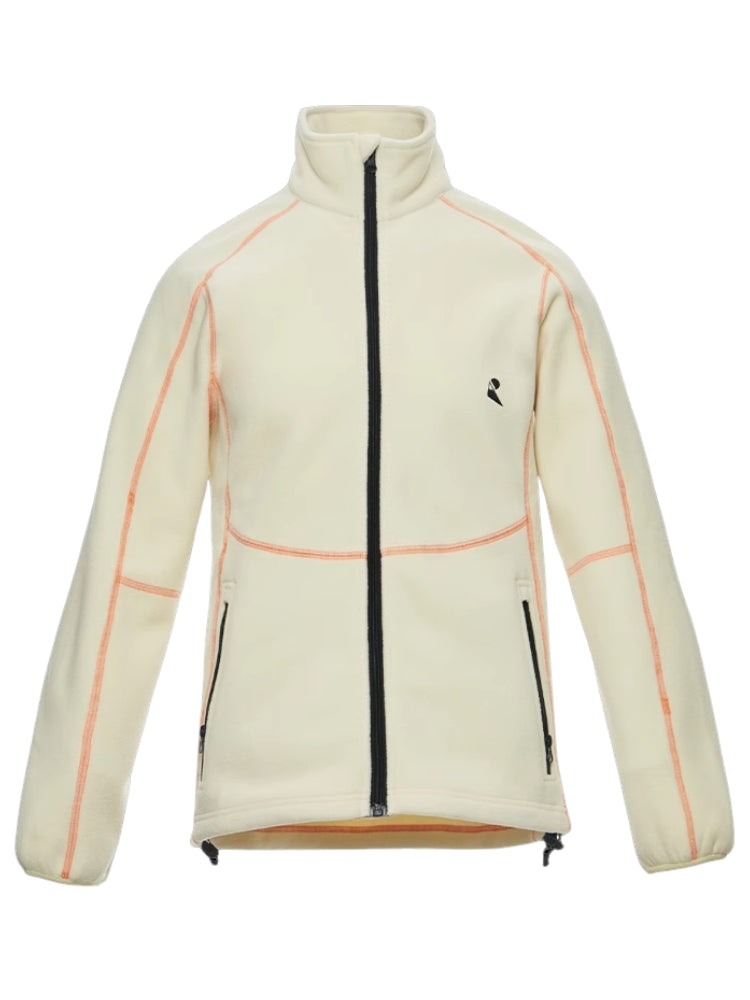 XwXwSeui Men Women Colorblock Mid Fleece Snow Jacket