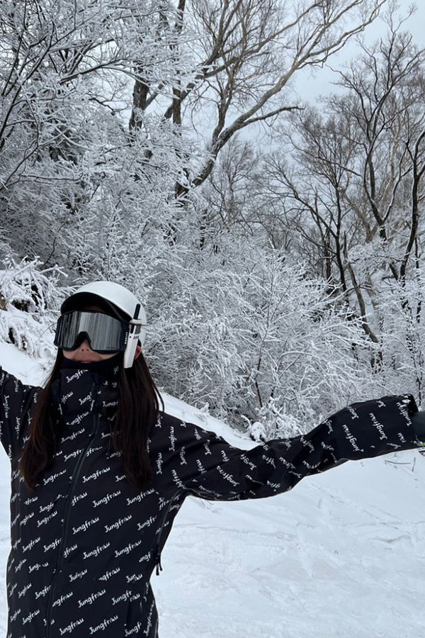 XwXwSeui Men Women 3L Waterproof Shell Snow Jacket