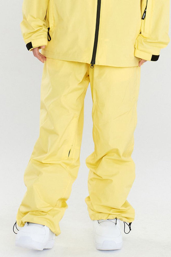 XwXwSeui Men Women Freestyle Loose Waterproof Ski Pants