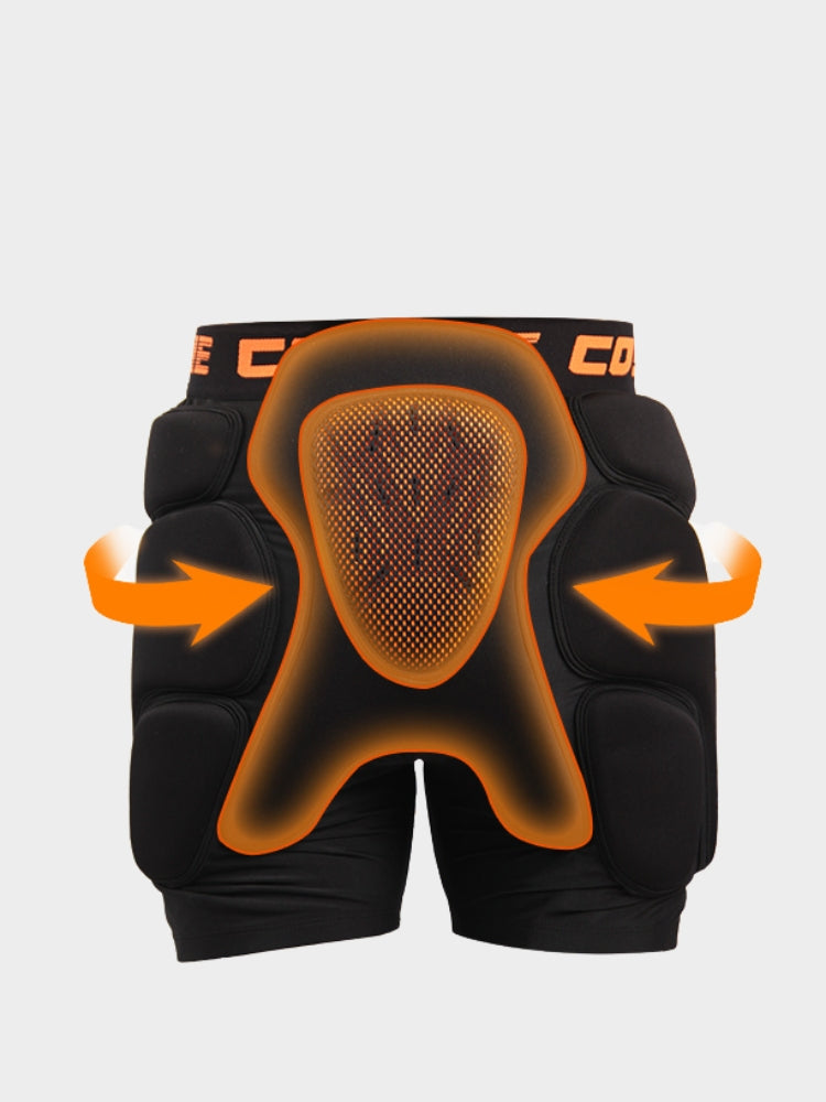 XwXwSeui Men Women Protective Shorts & Knee Pads & Back Protector