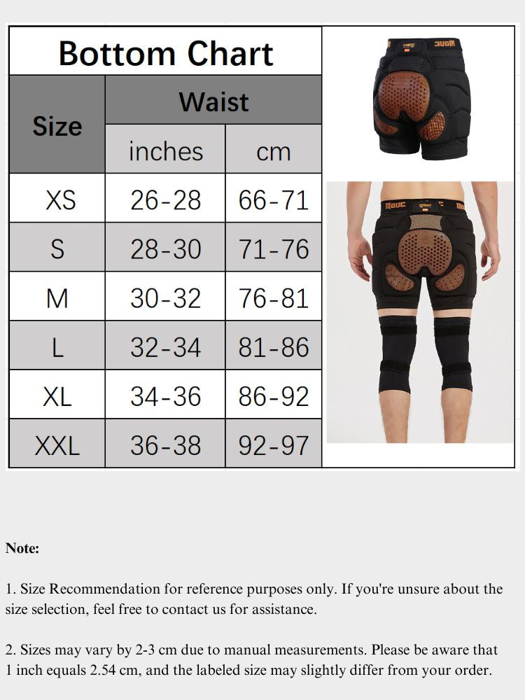 XwXwSeui Men Women Protection Shorts Hip Pads