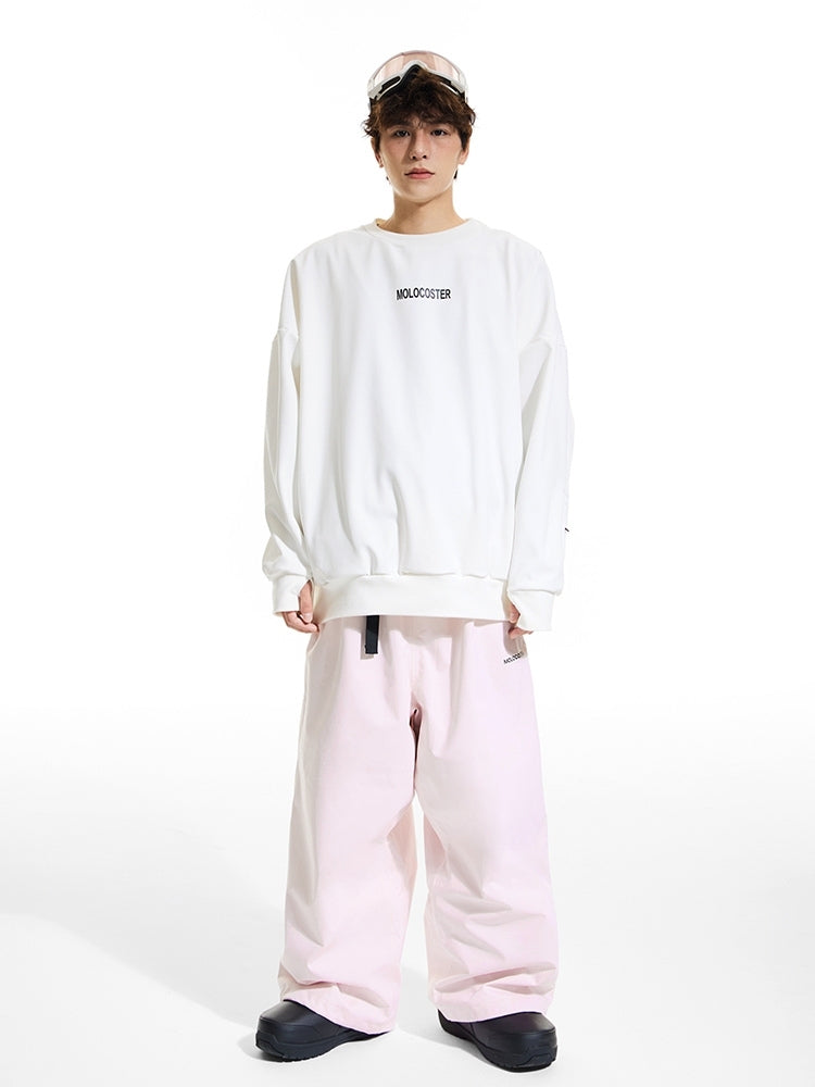 XwXwSeui Men Women Hip Hop Baggy Ski Pants