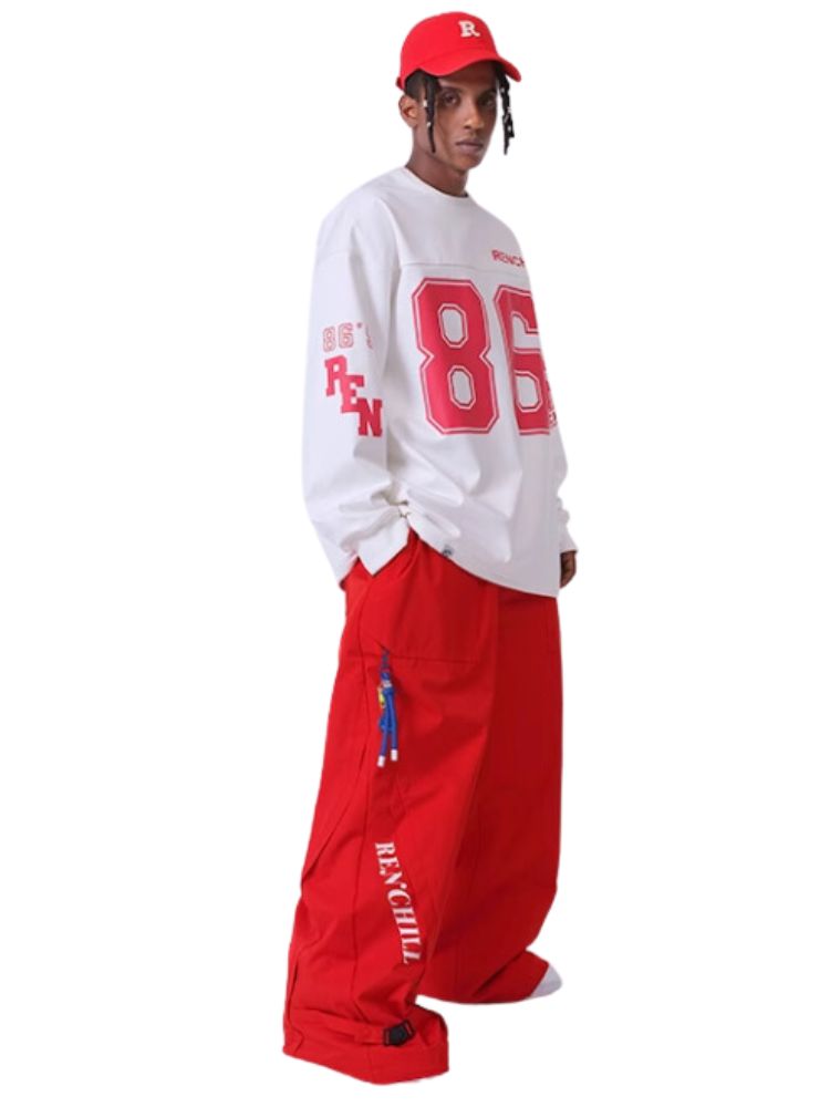 XwXwSeui Women Men Fashionable Loose Single Double Board Hip-Hop Style Sweater