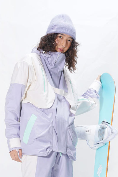 XwXwSeui Men Women Insulated Hooded Snow Jacket