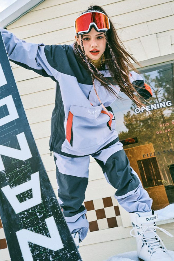 XwXwSeui Men Women Insulated Loose Ski Suits