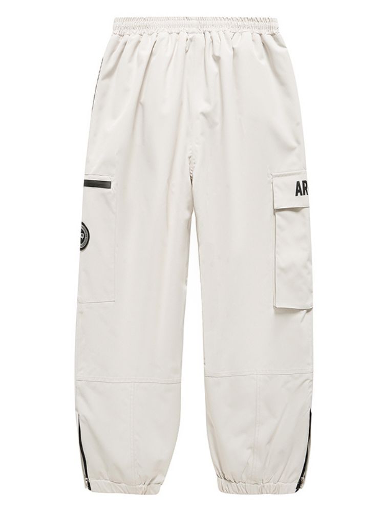 XwXwSeui Men Women Shell Oversize Ski Pants