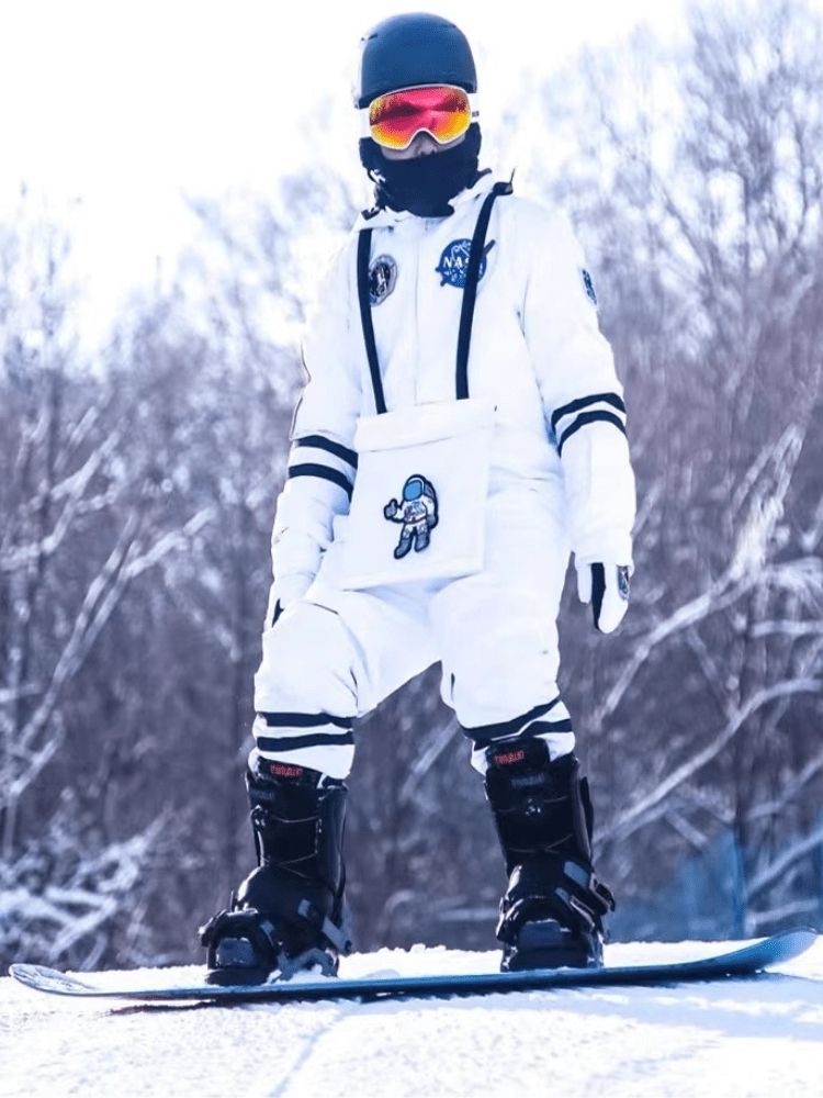 XwXwSeui Kids Insulated NASA Space Ski Jumpsuit