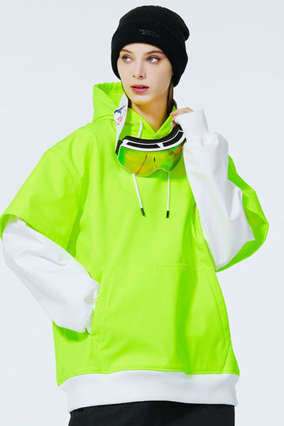 XwXwSeui Men Women Fleece Hoodie Ski Sweatshirt