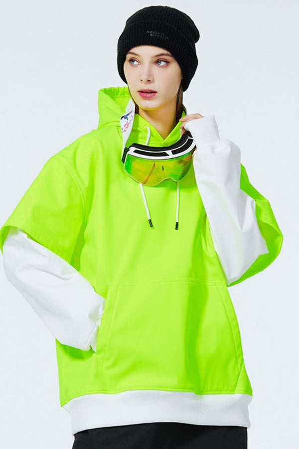 XwXwSeui Men Women Fleece Hoodie Ski Sweatshirt