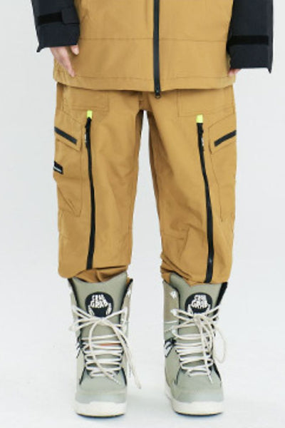 XwXwSeui Men Women Narrow Mouth Loose Ski Pants