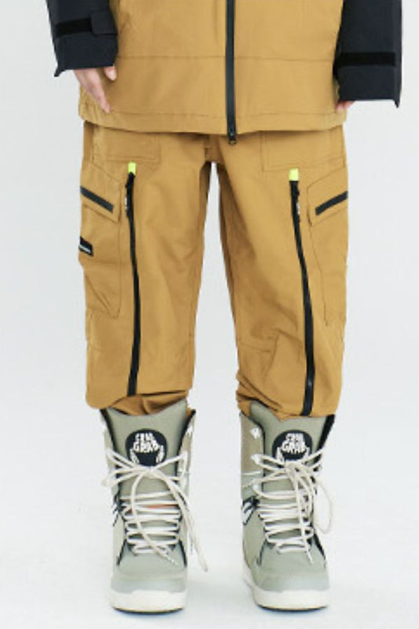 XwXwSeui Men Women Narrow Mouth Loose Ski Pants