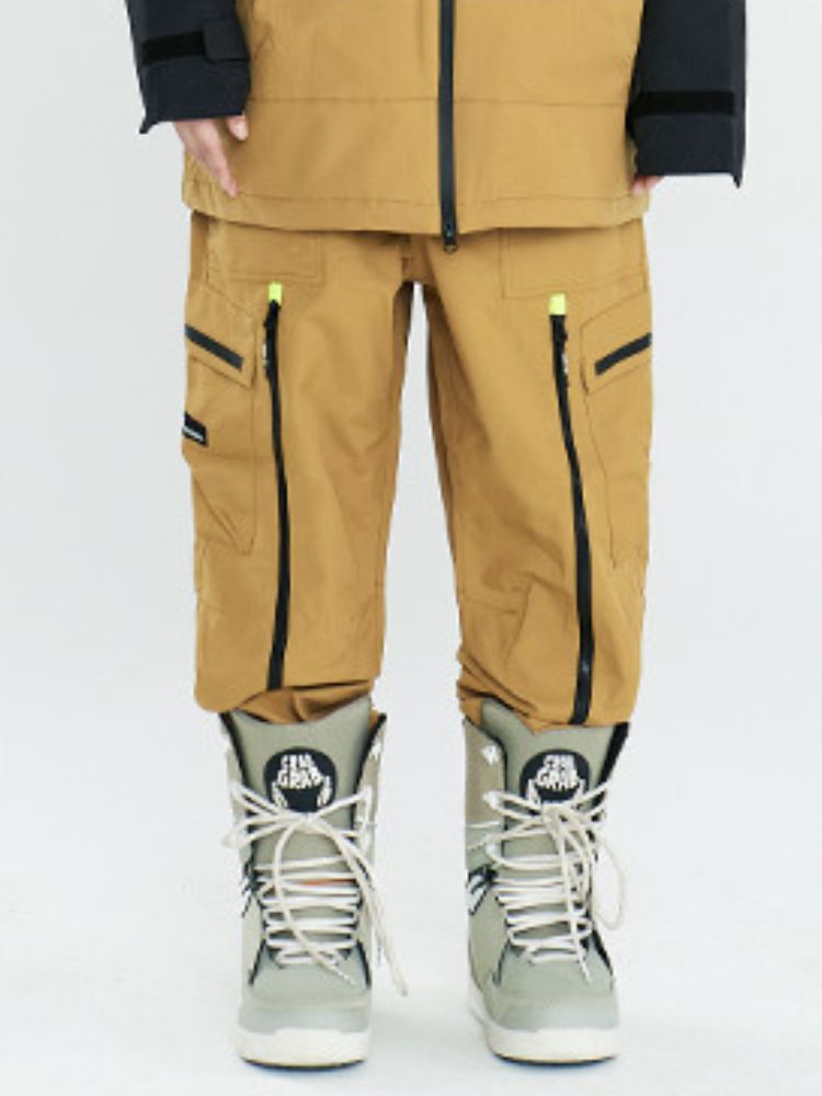 XwXwSeui Men Women Narrow Mouth Loose Ski Pants