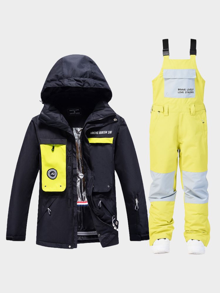 XwXwSeui Men Women Outdoor Windproof Snow Suits