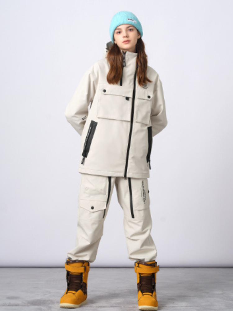 XwXwSeui Men Women  Limited Edition Hood Snow Jacket