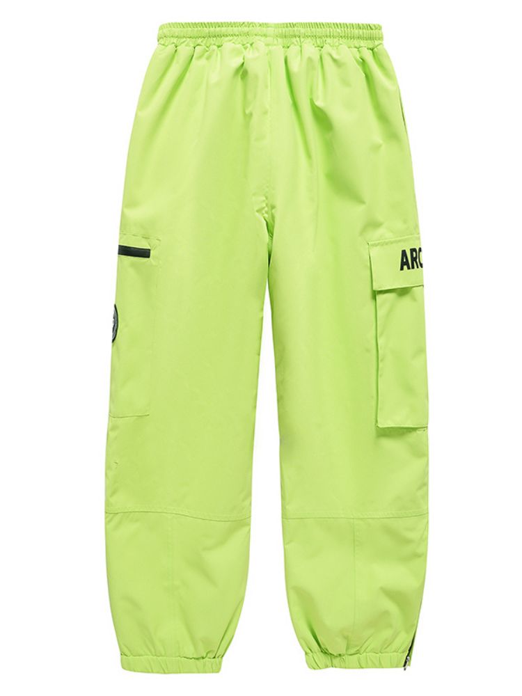 XwXwSeui Men Women Shell Oversize Ski Pants