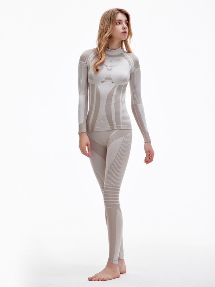 XwXwSeui Seamless Leggings Ski Base Layers