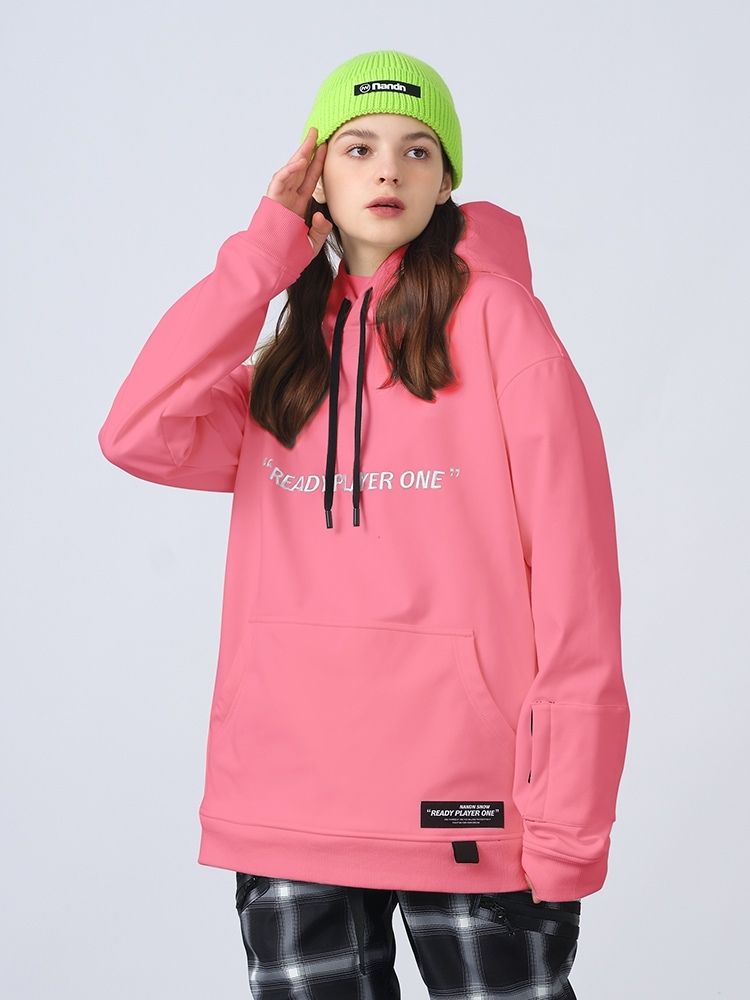 XwXwSeui Men Women Vintage Fleece Hoodie Ski Sweatshirt