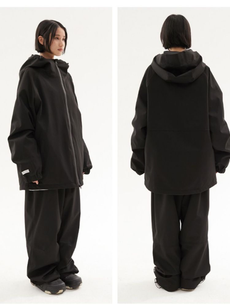 XwXwSeui Men Women Loose Thickened Snow Suits